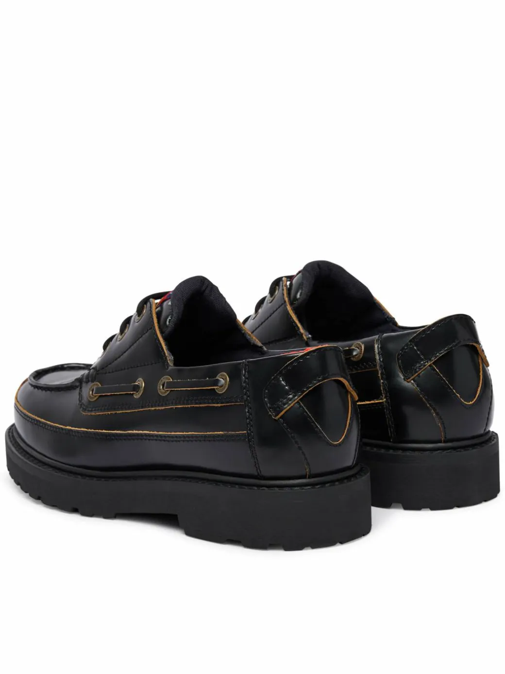 Scarpe basse Archive '01 Boat Shoe Lthr EM0EM01705 Nero