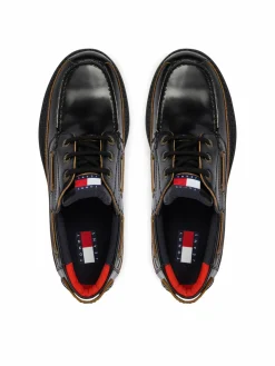 Scarpe basse Archive '01 Boat Shoe Lthr EM0EM01705 Nero
