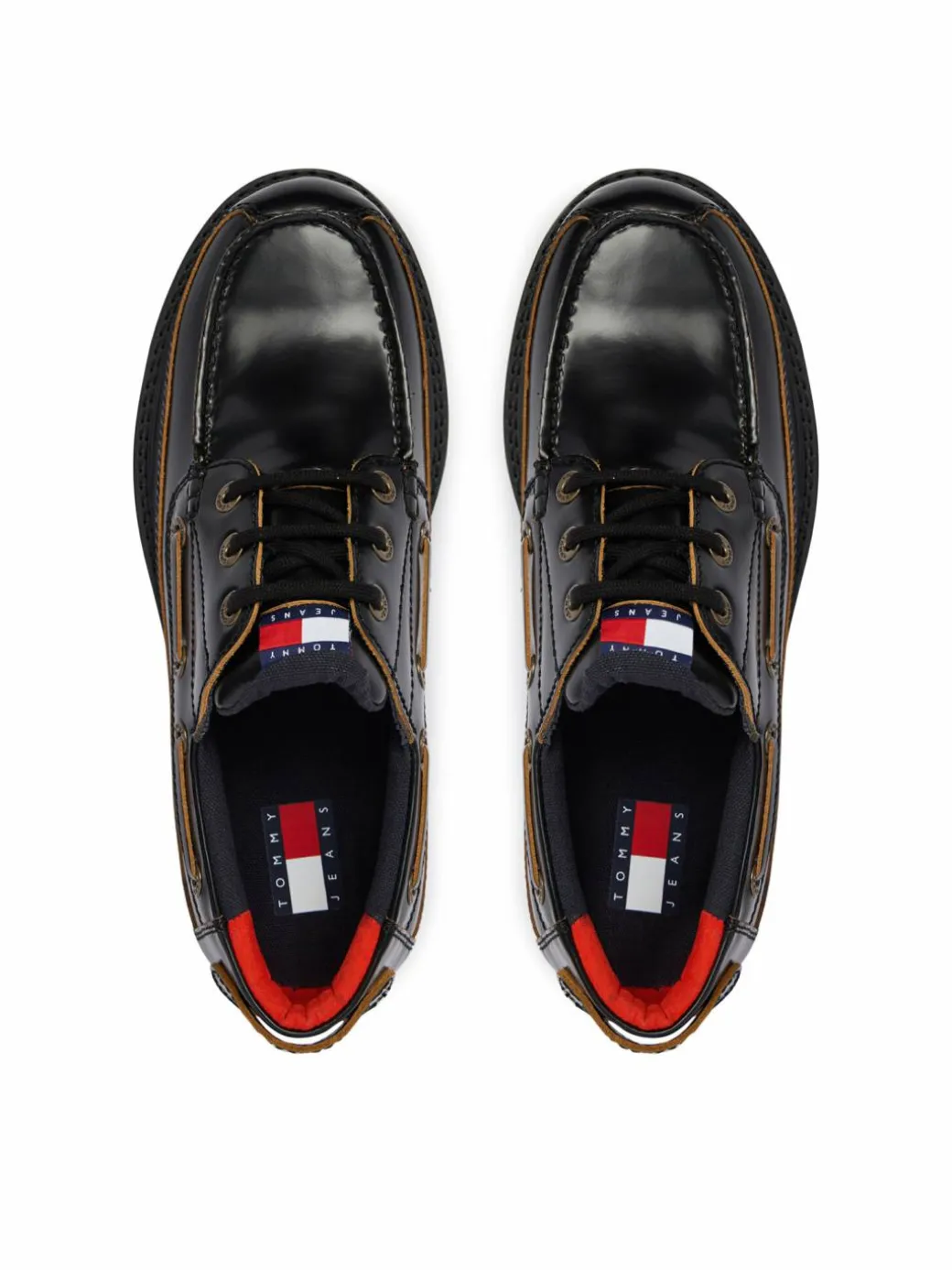 Scarpe basse Archive '01 Boat Shoe Lthr EM0EM01705 Nero