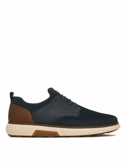 Scarpe basse B3354-14 Blu scuro