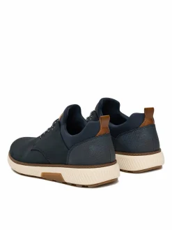 Scarpe basse B3360-14 Blu scuro