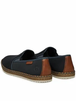 Scarpe basse B5265-14 Blu scuro