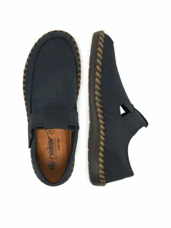 Scarpe basse B2453-14 Blu scuro