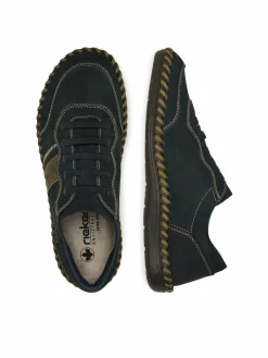 Scarpe basse B2468-14 Blu scuro