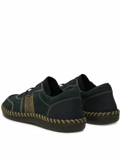 Scarpe basse B2468-14 Blu scuro