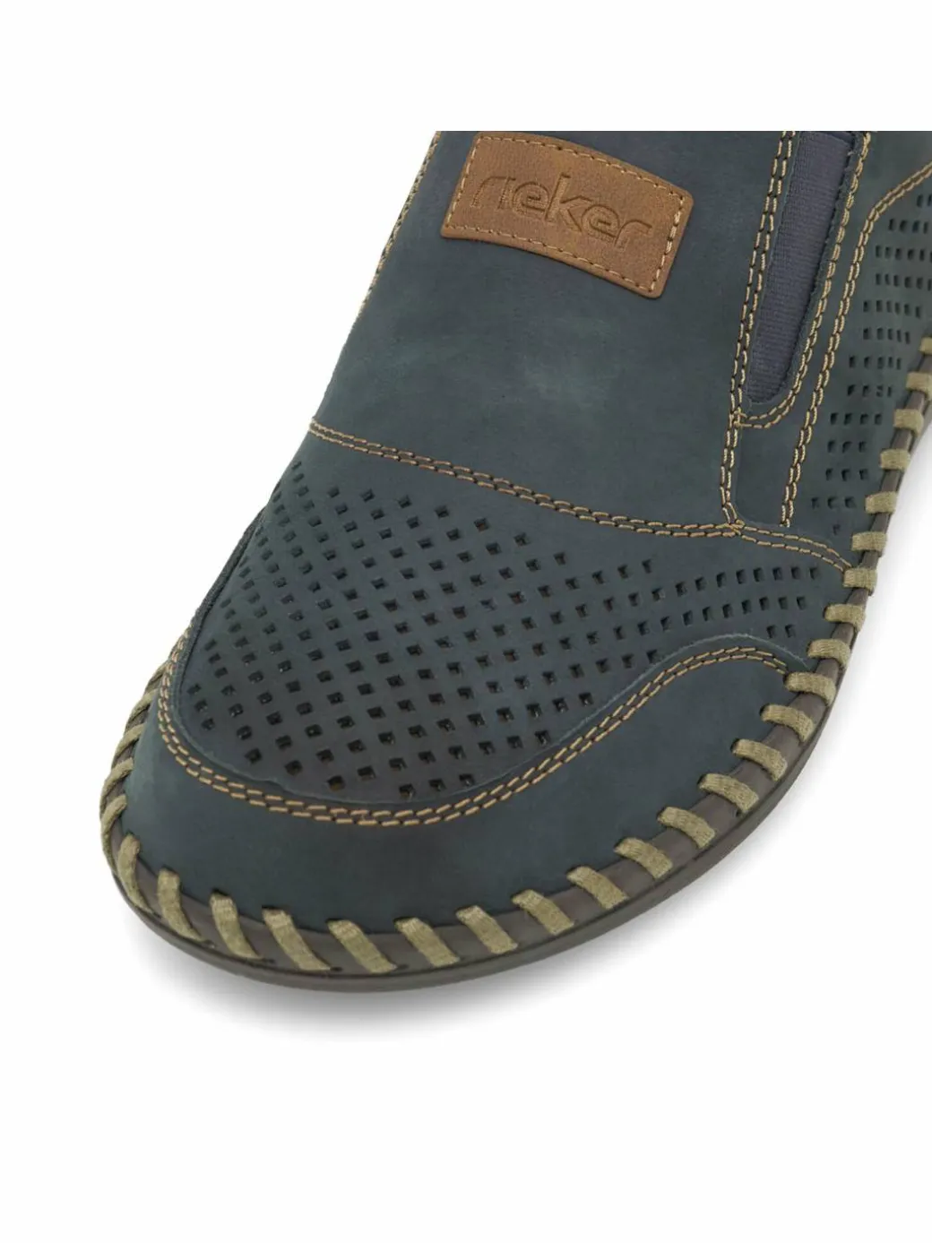 Scarpe basse B2466-14 Blu scuro