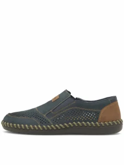 Scarpe basse B2466-14 Blu scuro