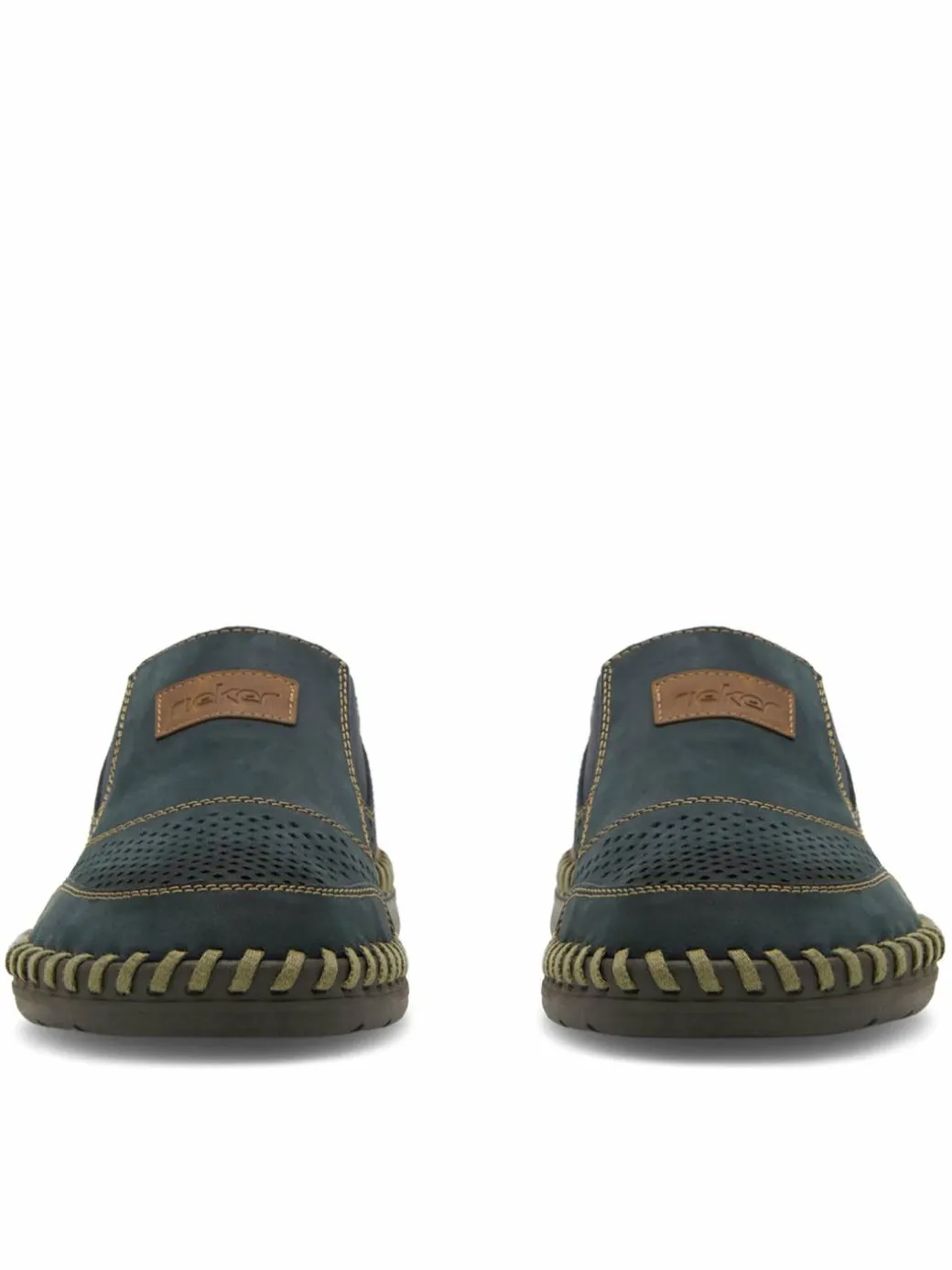 Scarpe basse B2466-14 Blu scuro