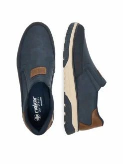Scarpe basse B9350-14 Blu scuro