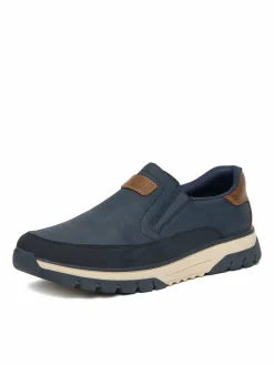 Scarpe basse B9350-14 Blu scuro