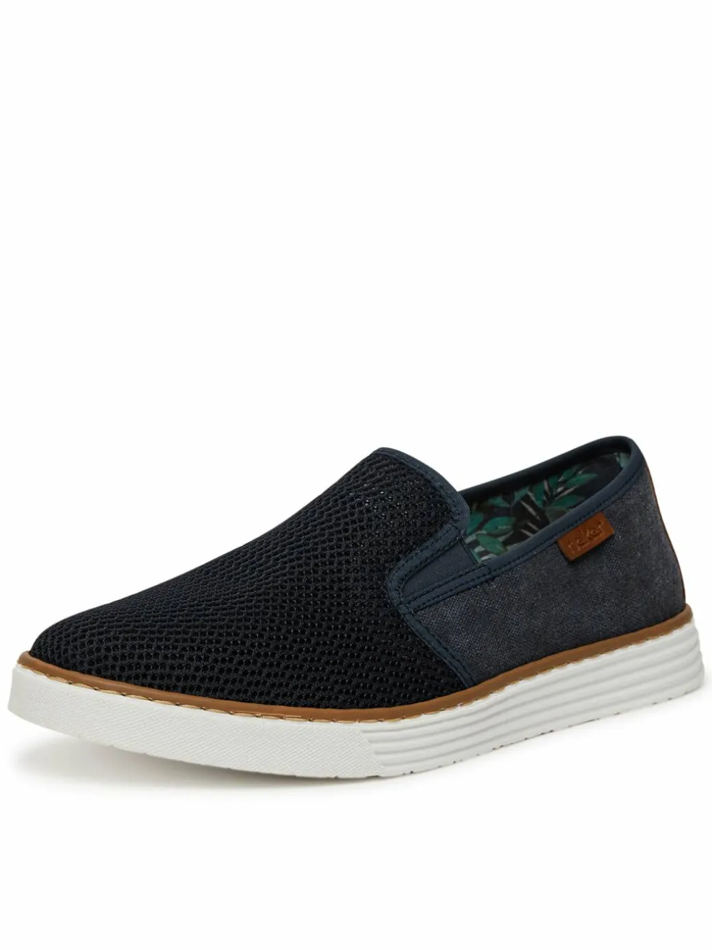Scarpe basse B2265-14 Blu scuro