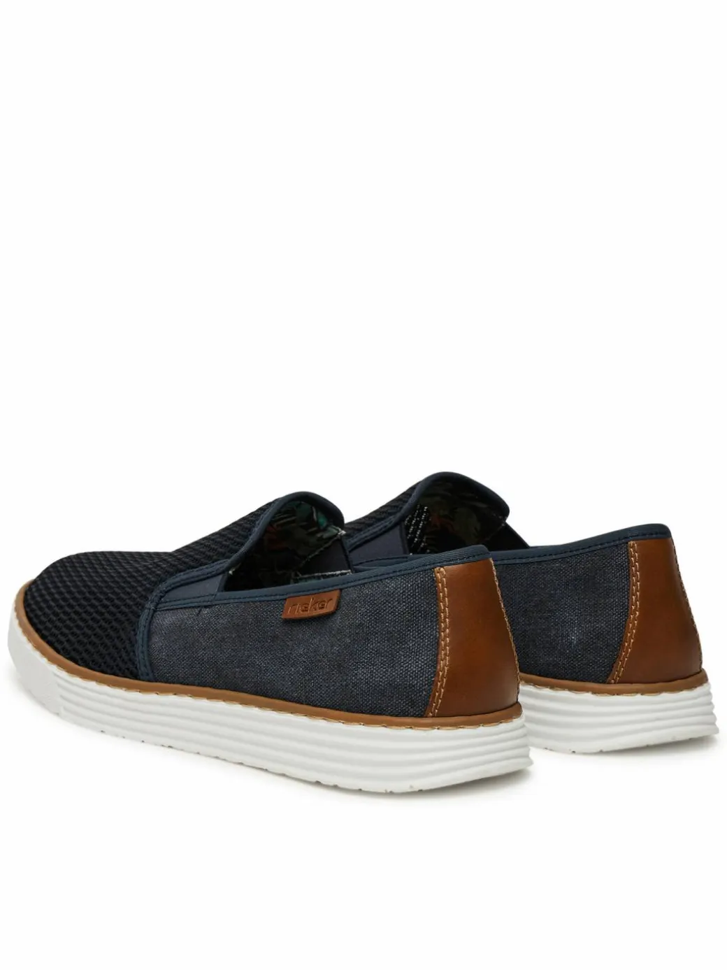 Scarpe basse B2265-14 Blu scuro