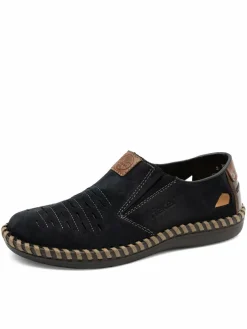 Scarpe basse B2457-14 Blu scuro