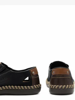 Scarpe basse B2457-14 Blu scuro