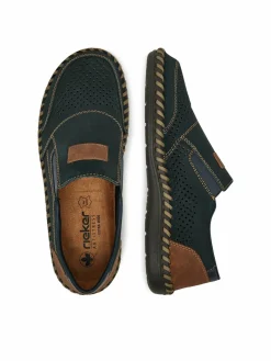 Scarpe basse B2466-14 Blu scuro