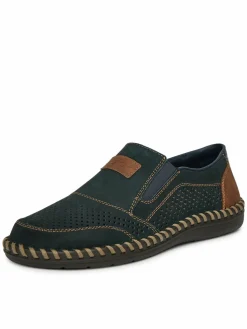 Scarpe basse B2466-14 Blu scuro