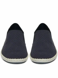 Scarpe basse B4555-14 Blu scuro