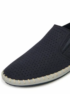 Scarpe basse B4555-14 Blu scuro