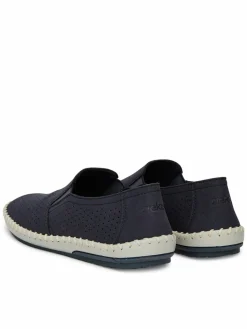 Scarpe basse B4555-14 Blu scuro