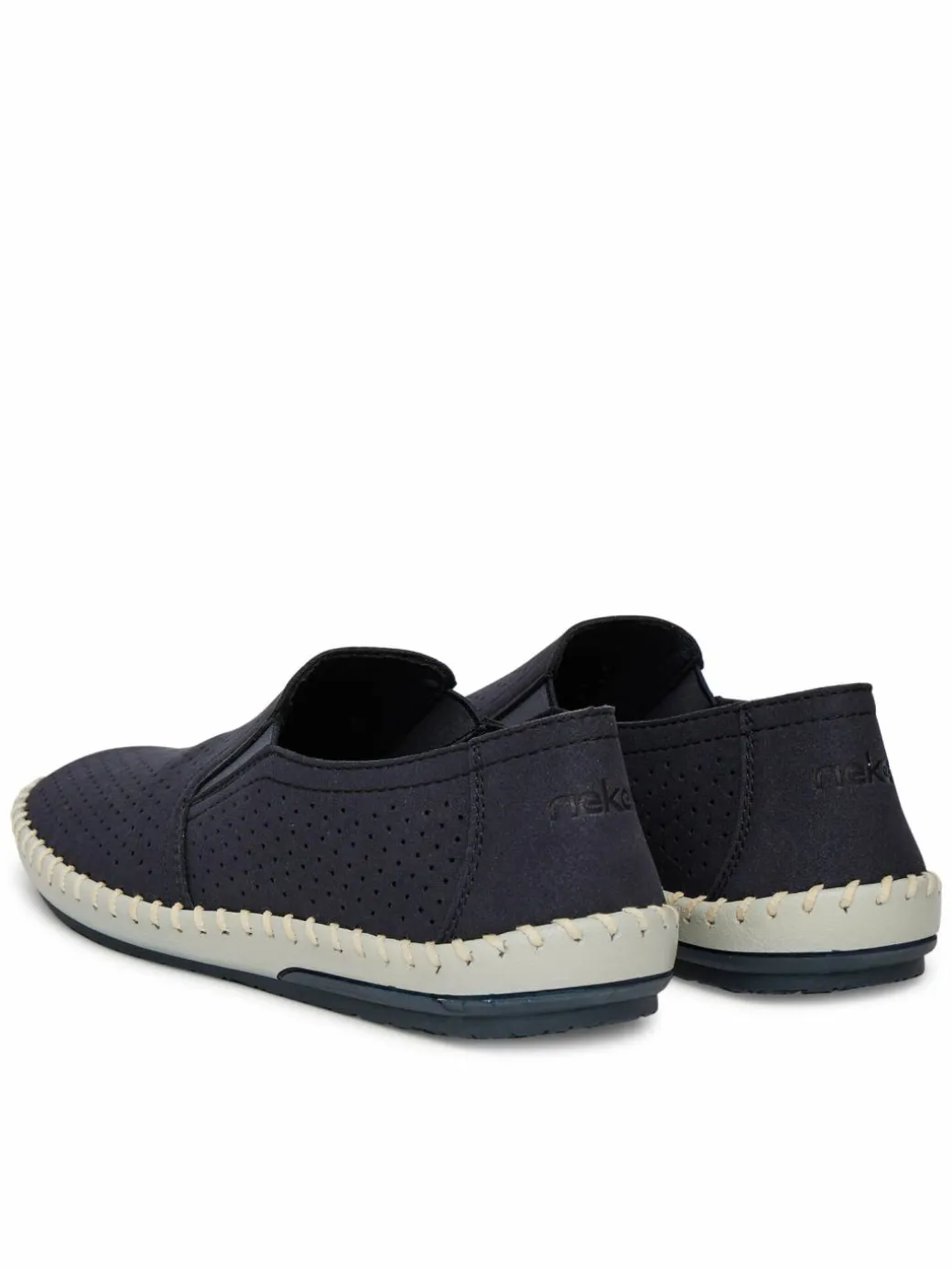 Scarpe basse B4555-14 Blu scuro
