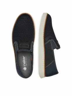 Scarpe basse B2267-14 Blu scuro