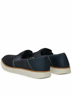 Scarpe basse B2267-14 Blu scuro