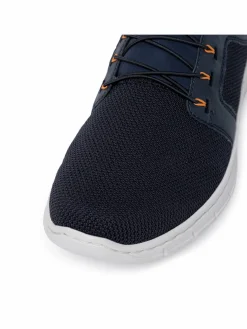 Scarpe basse B7796-14 Blu scuro