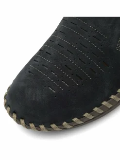 Scarpe basse B2457-14 Blu scuro
