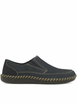 Scarpe basse B2454-14 Blu scuro