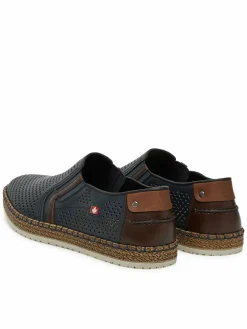 Scarpe basse B5297-14 Blu scuro