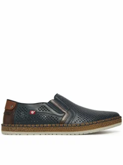 Scarpe basse B5297-14 Blu scuro
