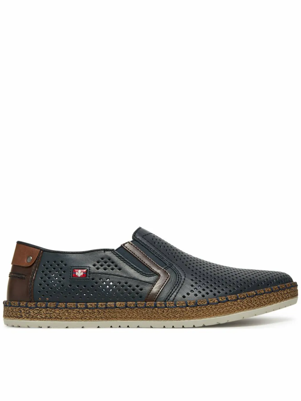 Scarpe basse B5297-14 Blu scuro