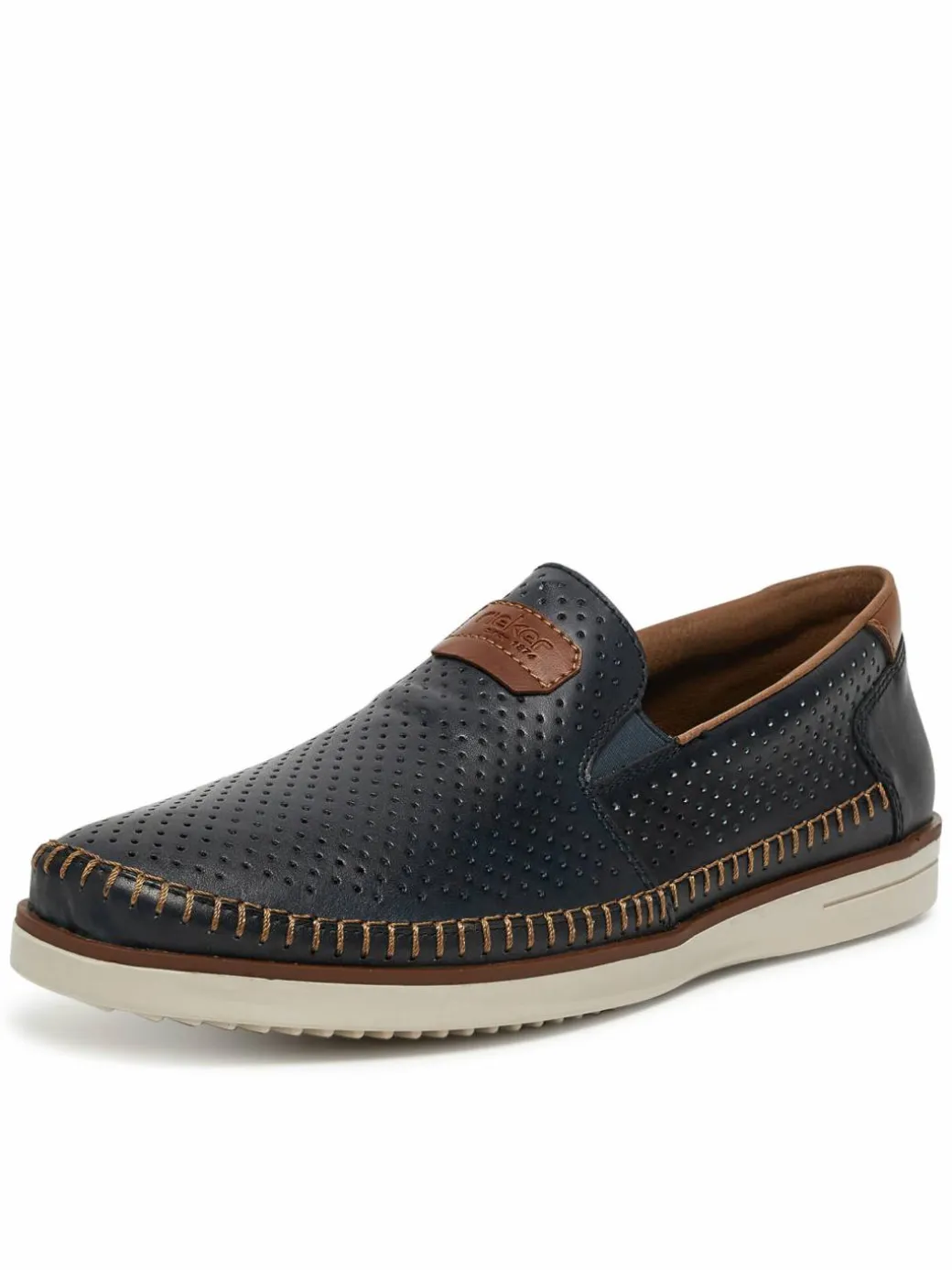 Scarpe basse B2356-14 Blu scuro