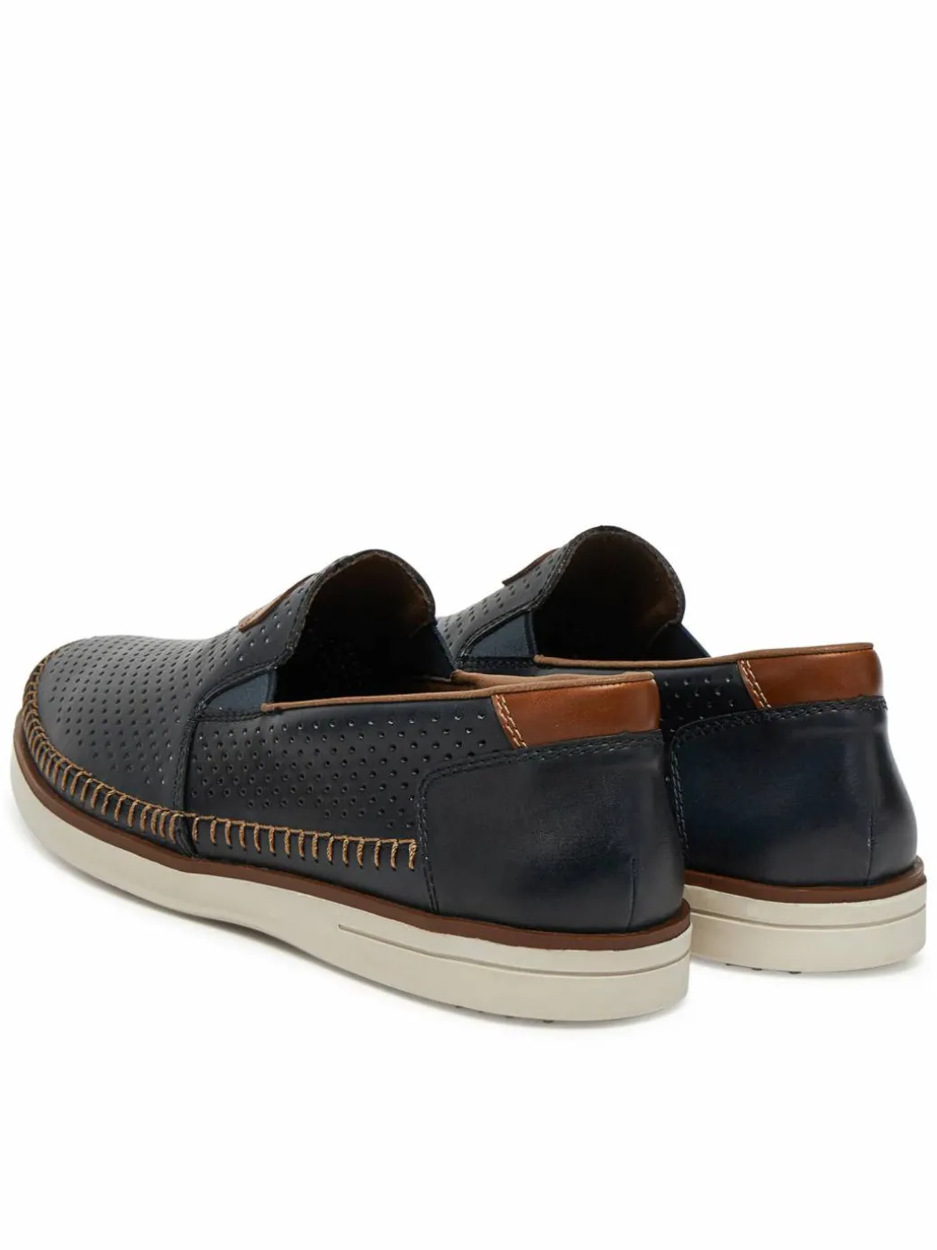 Scarpe basse B2356-14 Blu scuro