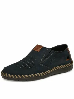 Scarpe basse B2457-14 Blu scuro