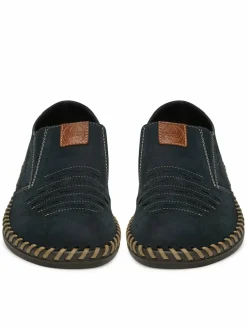 Scarpe basse B2457-14 Blu scuro