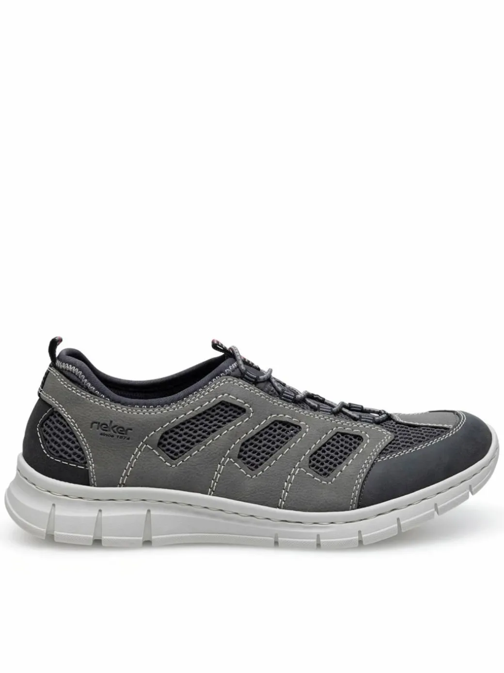 Scarpe basse B7762-45 Grigio