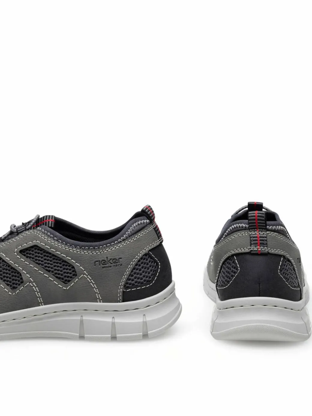 Scarpe basse B7762-45 Grigio