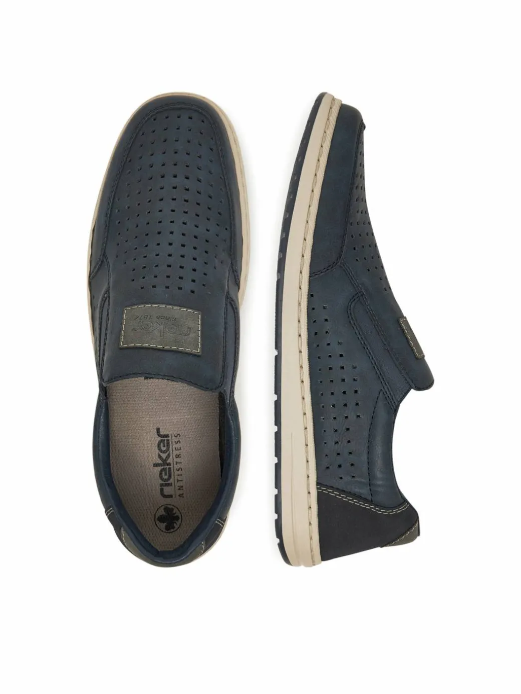 Scarpe basse 18267-15 Blu scuro