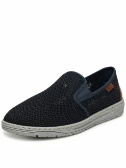Scarpe basse 08676-14 Blu scuro