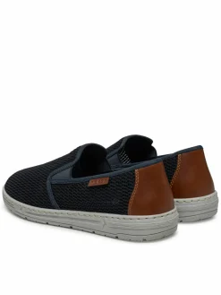 Scarpe basse 08676-14 Blu scuro