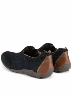 Scarpe basse 09069-00 Blu scuro