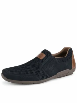 Scarpe basse 09069-00 Blu scuro