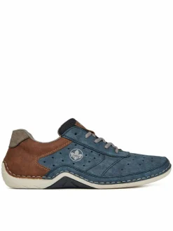 Scarpe basse 07506-16 Blu scuro