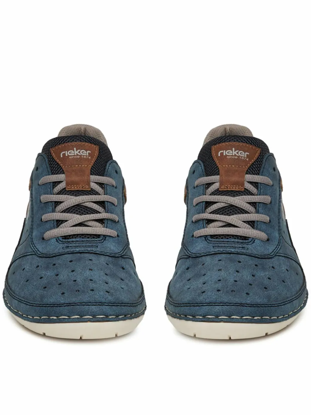 Scarpe basse 07506-16 Blu scuro