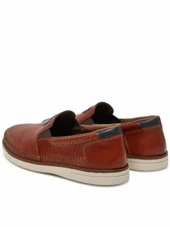 Scarpe basse B2356-24 Marrone