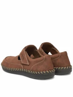 Scarpe basse B2452-24 Marrone
