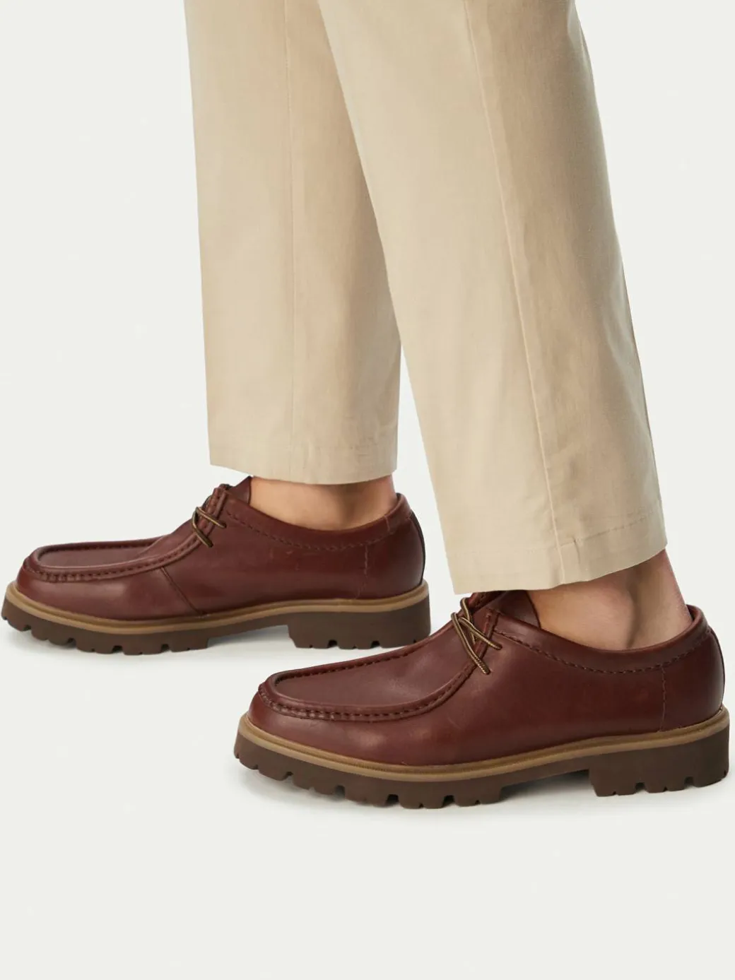 Scarpe basse Cleyhill Seam 26186417 Marrone