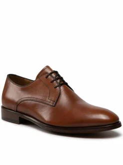 Scarpe basse Derby 5504 Marrone