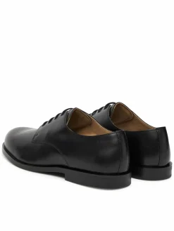 Scarpe basse Ess Rubber Derby Lth HM0HM02056 Nero